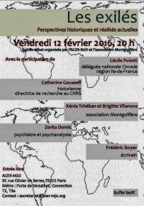 Soirée-débat exilés - 12 février 2016 - Montgolfiere-ACER-MJO (1)